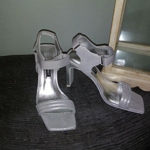 Nine West Zebree Leather Sandal